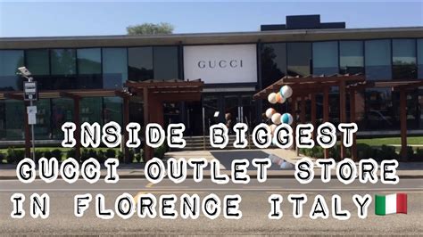 gucci florence outlet|florence shopping outlet mall.